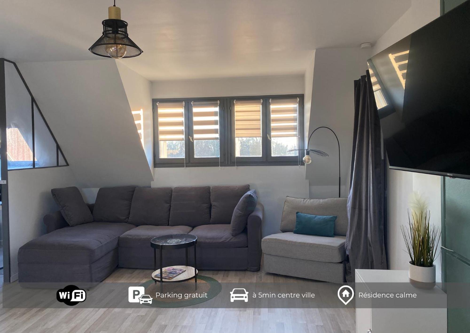 Magnifique Studio De Charme Evreux Luaran gambar